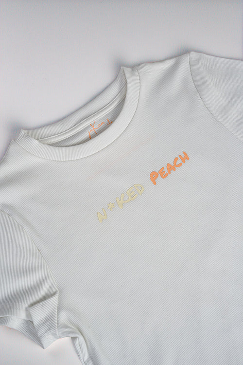 N*ked Peach Tee
